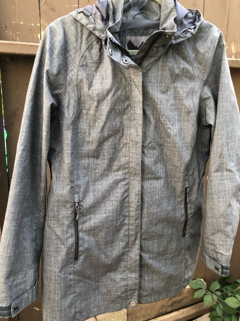 Wind River Hyper Dri HD2 Grey Raincoat Light Fall Jacket Gorpcore
